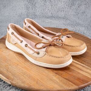 Sperry Top-Sider Angelfish Boat Shoes Leather Casual Loafers Size 7.5